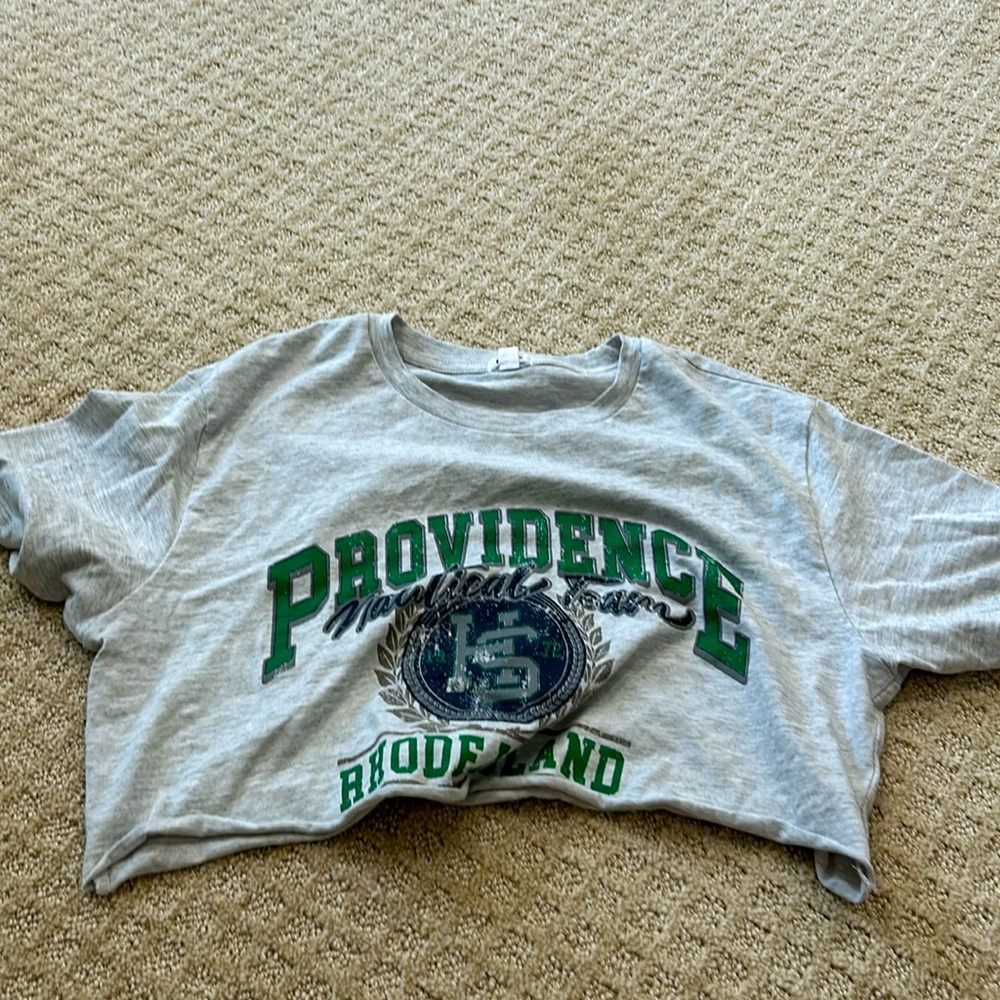 Garage Rhode Island providence flowy crop top